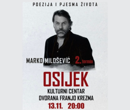 Marko Milošević Večer poezije
