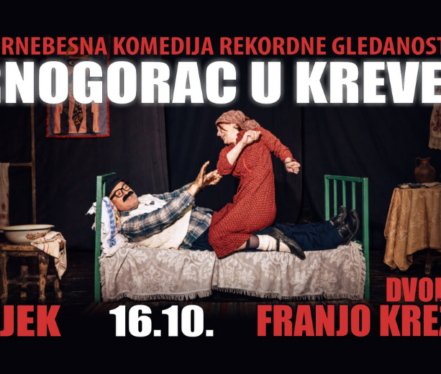 Crnogorac u krevetu u Osijeku 16. listopada 2026. u Dvorani Franjo Krežma