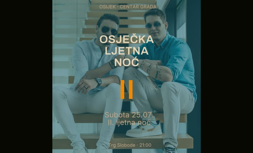Druga osječka ljetna noć jure brkljača dino petrić