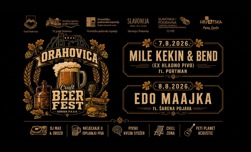 Orahovica Craft Beer Fest mile kekin edo maajka