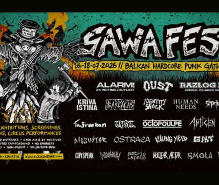 SAWA Sick as we are hardcore punk festival županja