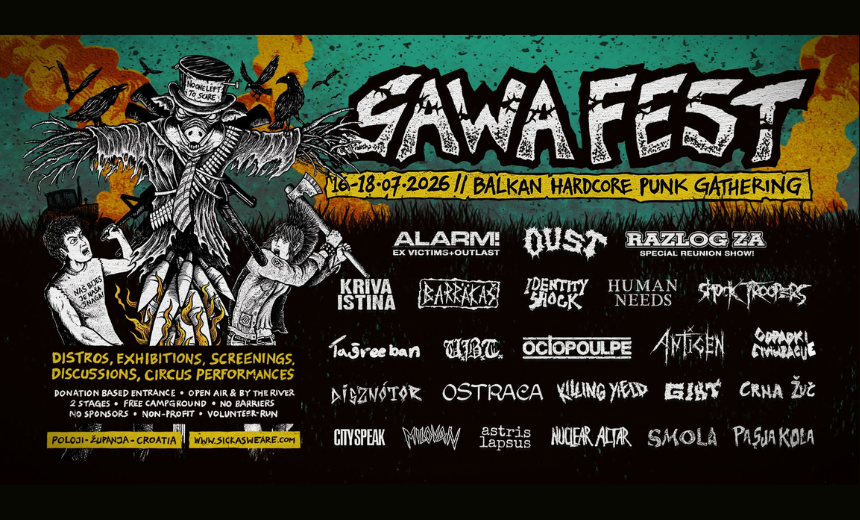 SAWA Sick as we are hardcore punk festival županja