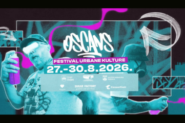 OSCANS Festival urbane kulture 2026. u Osijeku – graffiti jam i street art program.