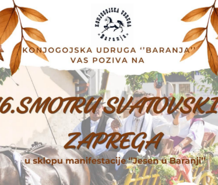 Smotra svatovskih zaprega 6. rujna u Beli Manastir