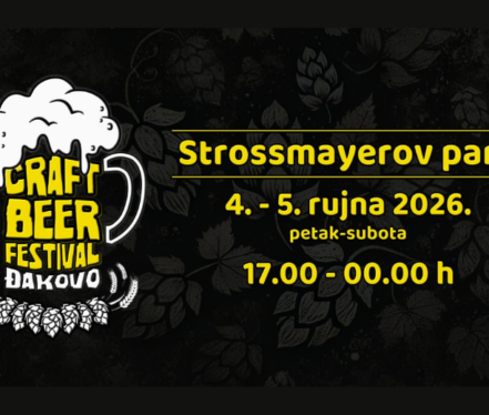 Đakovo Craft Beer Festival uz hrvatske craft pivovare, koncerte, gastro ponudu i Pivsku milju u Strossmayerovu parku