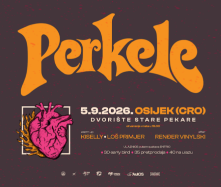 Perkele u Osijeku uz Loš Primjer i Kiselly u dvorištu Stare Pekare