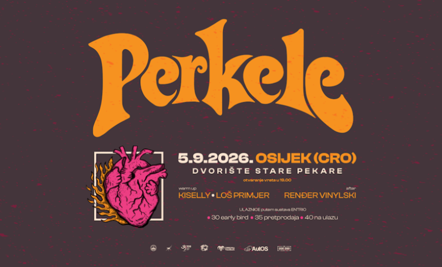Perkele u Osijeku uz Loš Primjer i Kiselly u dvorištu Stare Pekare