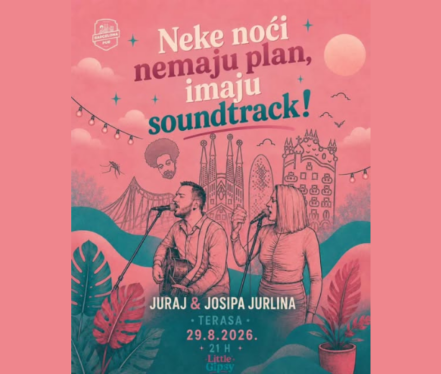 Juraj i Josipa Jurlina – Little Gipsy u Barcelona Pubu Osijek 29. kolovoza 2026.