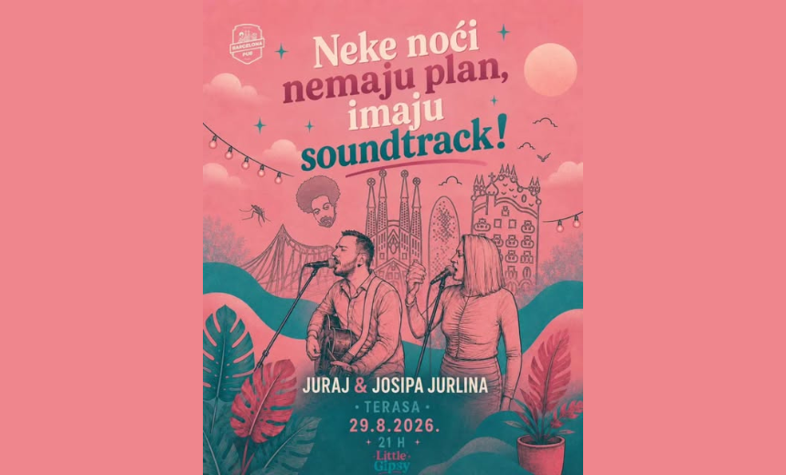 Juraj i Josipa Jurlina – Little Gipsy u Barcelona Pubu Osijek 29. kolovoza 2026.