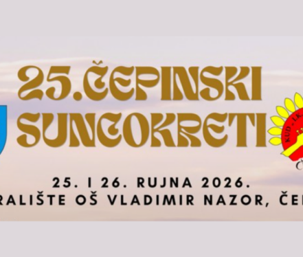 program 25. Čepinskih suncokreta
