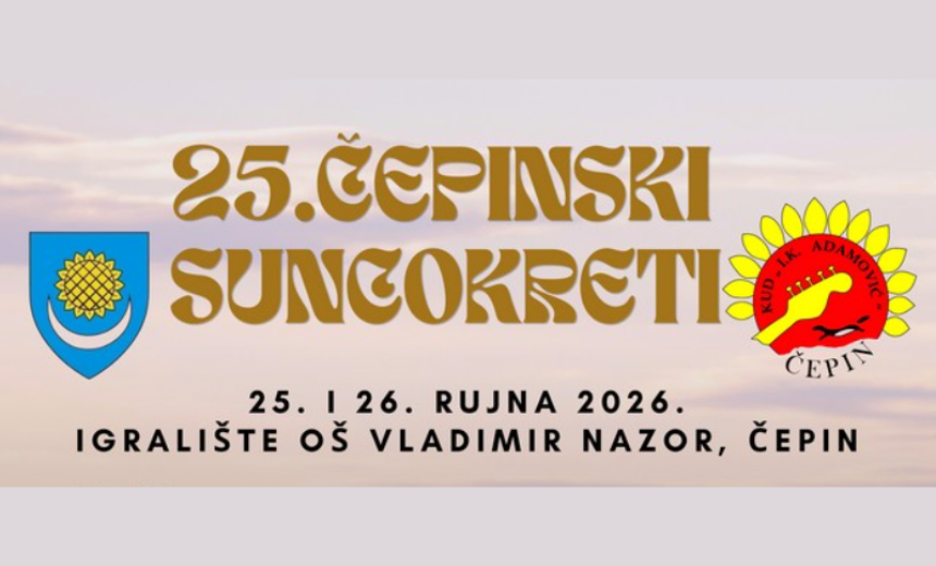 program 25. Čepinskih suncokreta