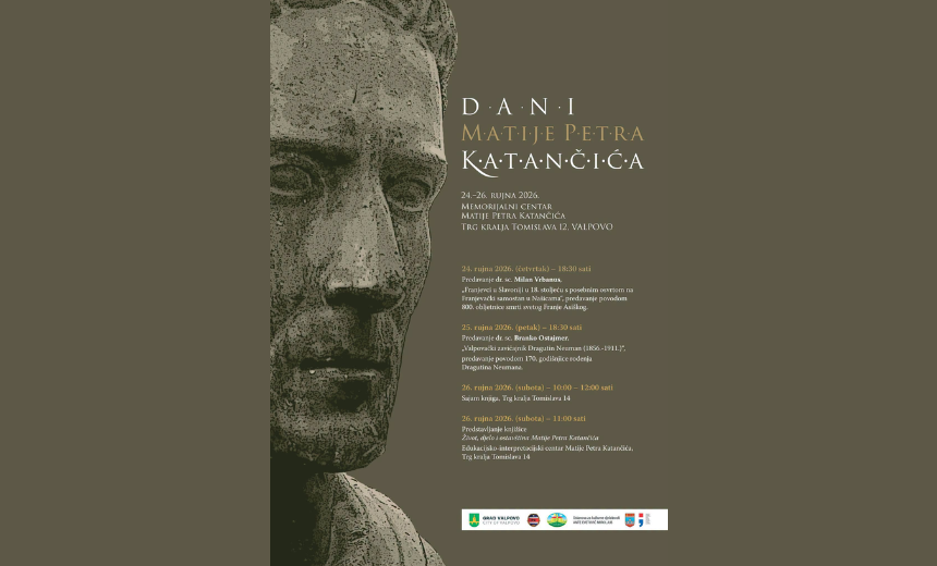 Program 8. Dana Matije Petra Katančića u Valpovu