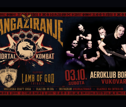 Članovi benda Mortal Kombat najavljuju koncert Hangažiranje u Vukovaru