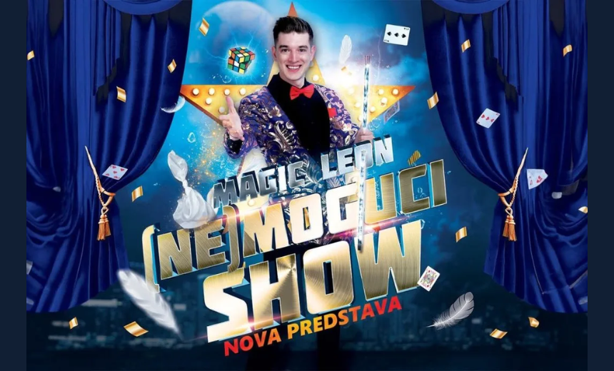 Magic Leon izvodi mađioničarske trikove u predstavi (ne)Mogući Show