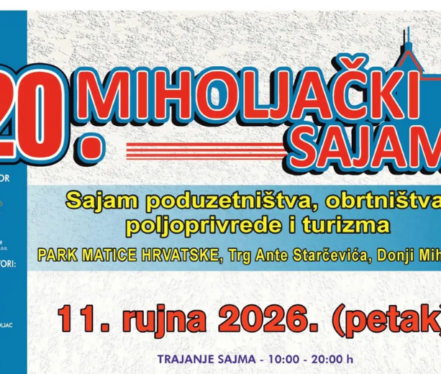 Program 20. Miholjačkog sajma u Donjem Miholjcu
