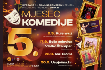 Program predstava Mjeseca komedije 2026. u Belišću