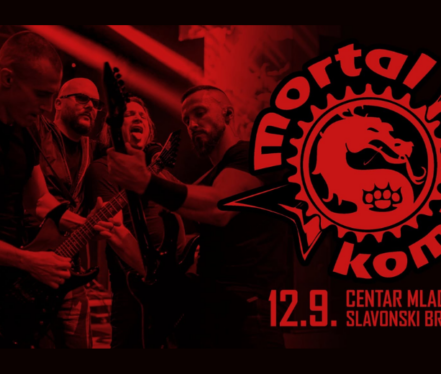 Članovi benda Mortal Kombat na koncertnoj pozornici