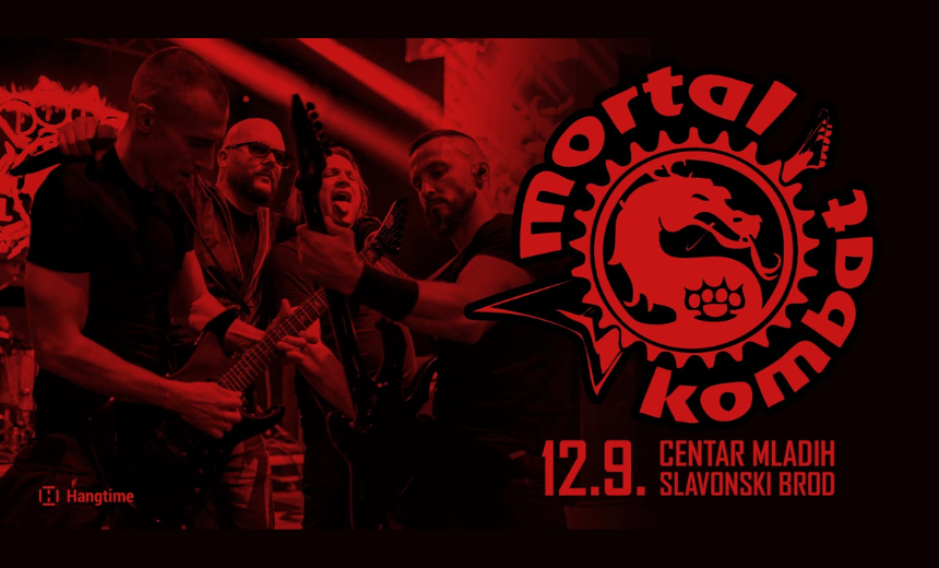 Članovi benda Mortal Kombat na koncertnoj pozornici