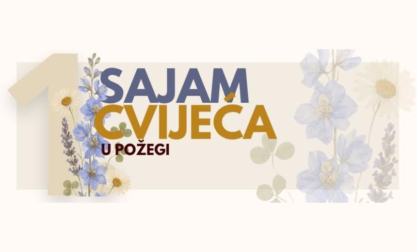 Raznobojno cvijeće, biljke i sadnice predstavljeni na prvom Sajmu cvijeća u Požegi