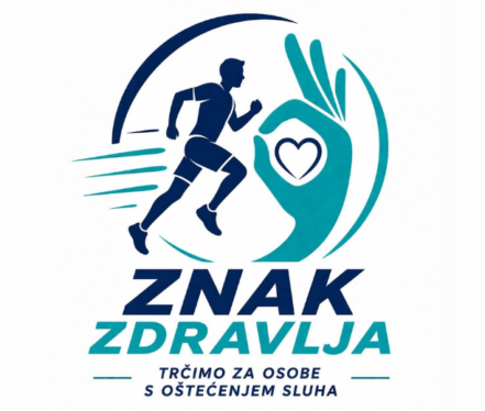Trkači na humanitarnoj utrci Znak zdravlja za osobe s oštećenjem sluha
