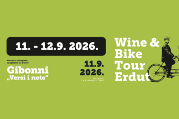 Gibonni i program manifestacije Wine & Bike Erdut 2026.