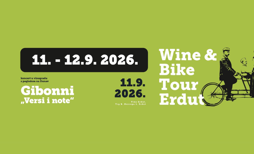 Gibonni i program manifestacije Wine & Bike Erdut 2026.