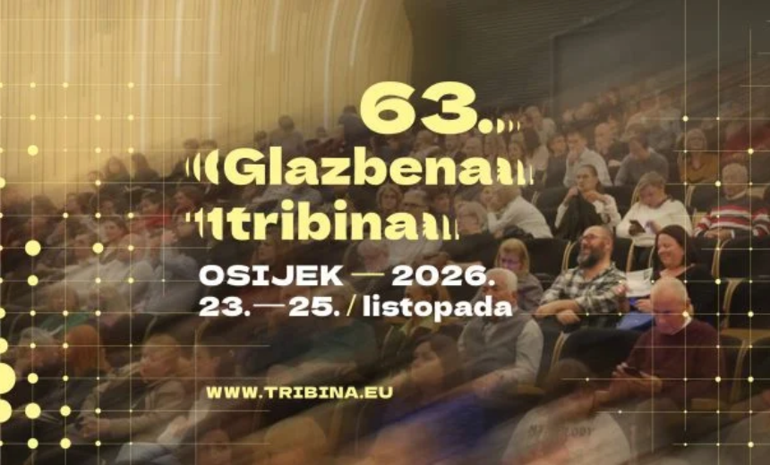 Kulturni centar: 63. Glazbena tribina Hrvatskog društva skladatelja