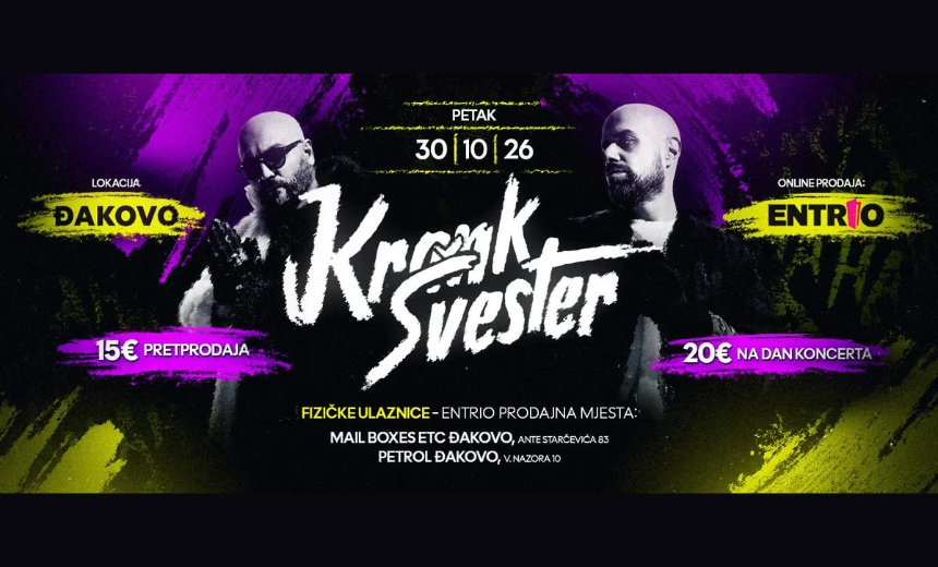 Krankšvester u clubu Shine Đakovo