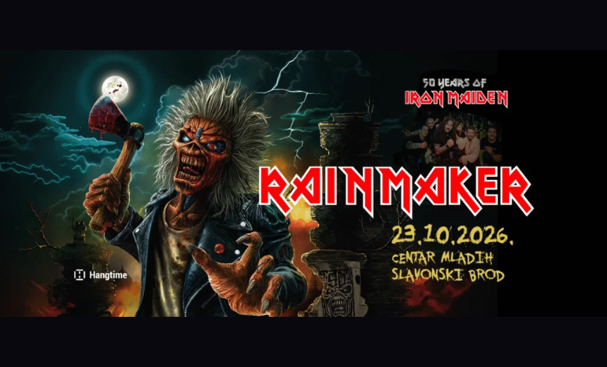 Rainmaker Slavonski Brod Iron maiden Tribute
