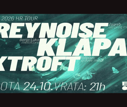Osijek – Diskonnekt Tour: GreyNoise, Klapan i Extroft