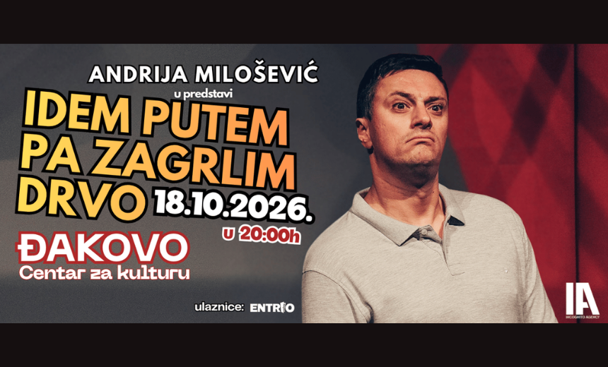 Andrija Milošević: Idem putem pa zagrlim drvo u Đakovu