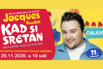 Jacques Houdek: Kad si sretan u Osijeku 2026.