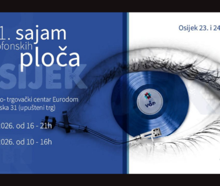 Sajam gramofonskih ploča u Osijeku 2026.