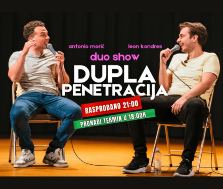 Urlaona Antonio Morić i Leon Kondres Dupla penetracija Cafe bar Balote