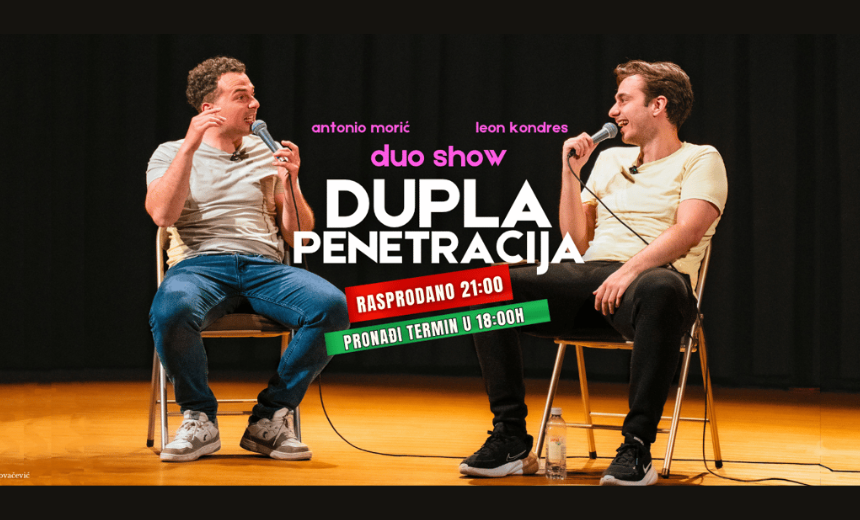 Urlaona Antonio Morić i Leon Kondres Dupla penetracija Cafe bar Balote