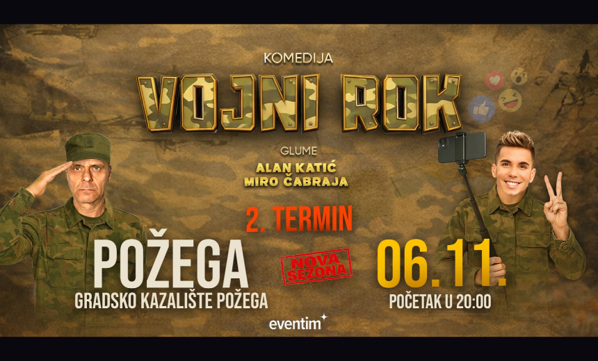 Komedija "Vojni Rok" @ Požega